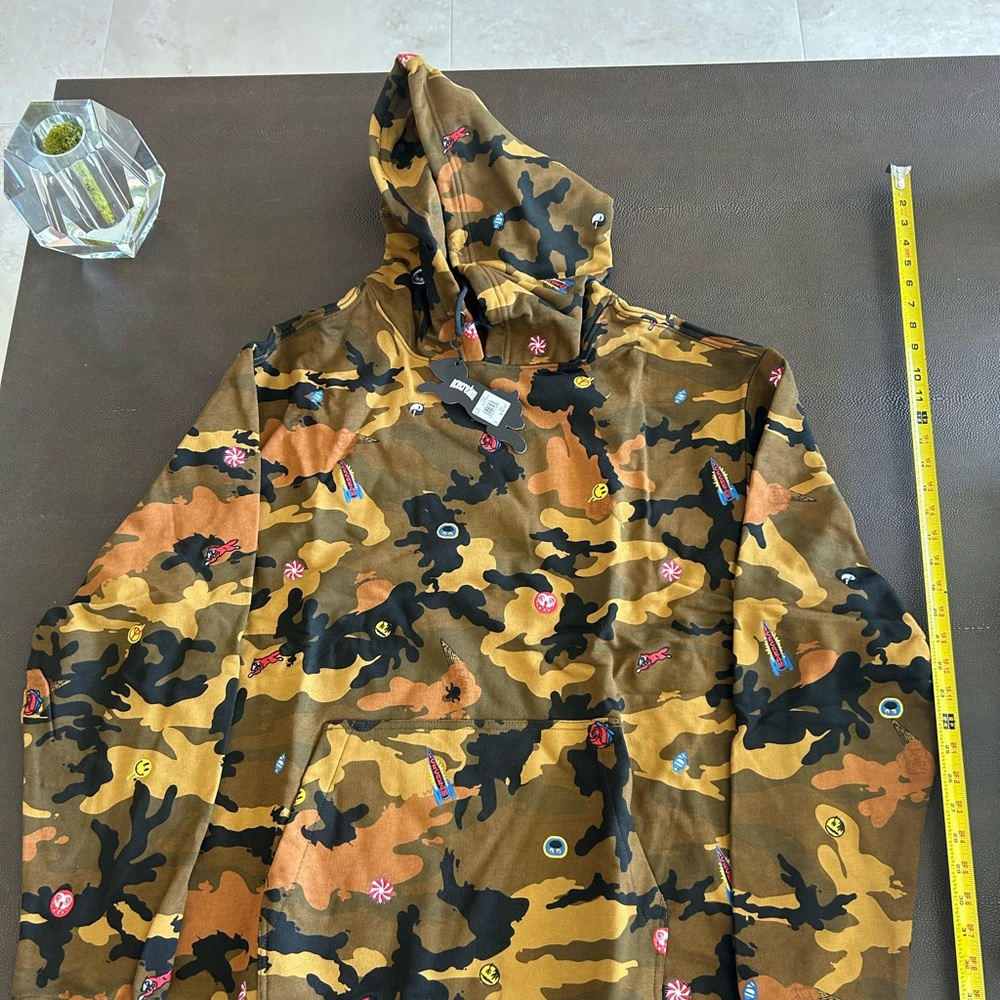 BBC Billionaire Boys Club ICECREAM Multicolor Camouflage Hoodie XXL